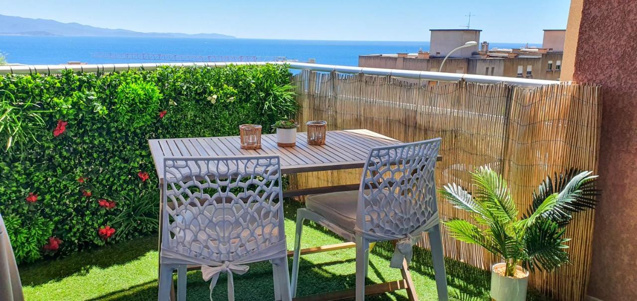 Appartement Ajaccio Vue Mer Panoramique Eksteriør billede